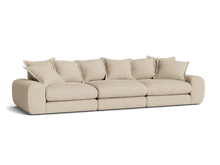 Load image into Gallery viewer, Wodge Modular Sofa - Large - Boucle - Whipped Cream - White
