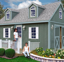 Load image into Gallery viewer, Best Barns 12′ × 16′ Planner’s Paradise Wood Storage Shed Kit