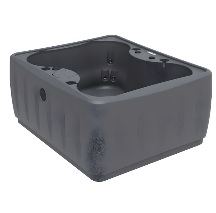 AquaRest Spas Premium 150 4-Person Plug and Play Hot Tub with 12 Stainless Steel Jets, Ozone & LED Waterfall