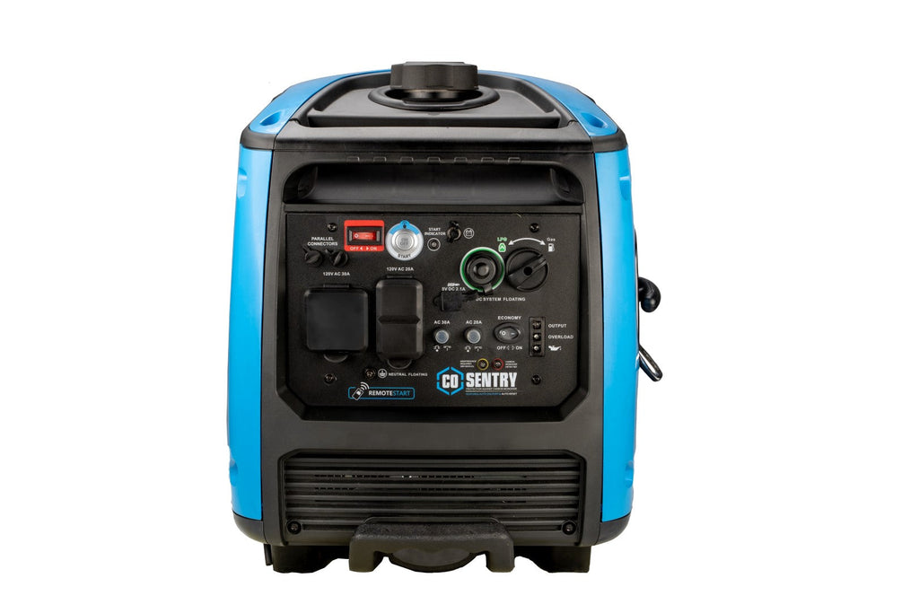 Pulsar PG4500BISRCO 4,500-Watt Remote Start Dual-Fuel Inverter Generator with CO Shutdown Sensor