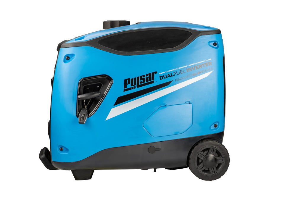 Pulsar PG4500BISRCO 4,500-Watt Remote Start Dual-Fuel Inverter Generator with CO Shutdown Sensor