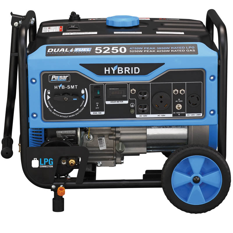 Pulsar PG5250B 5,250 Peak Watt Dual-Fuel Generator