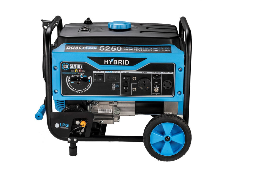 Pulsar PG5250BCO 5,250-Watt Dual-Fuel Generator with CO Shutdown Sensor
