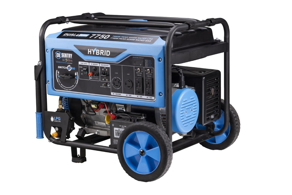 Pulsar PG7750BCO 7,750-Watt Dual-Fuel Generator with CO Alert