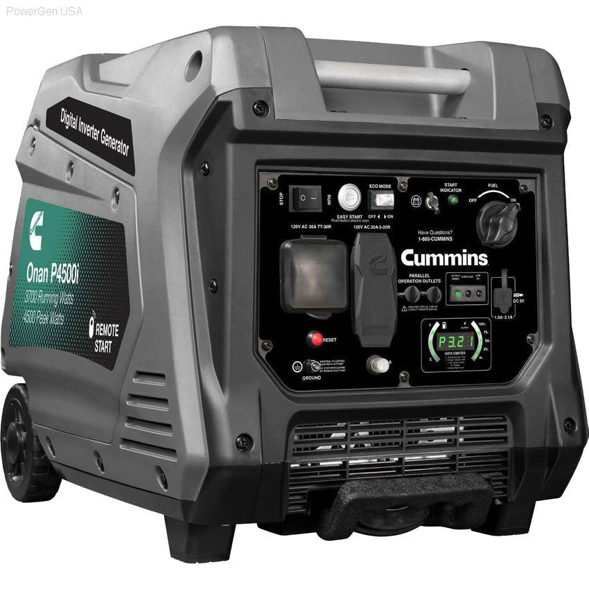 Cummins Onan P4500i Porttable 49S Inverter Generator