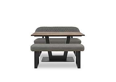 Venus Dining Table, High Back Dining Bench and Low Dining Bench