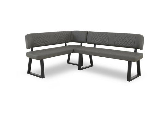 Venus Dining Table, Left Hand Facing Corner Dining Bench and Low Dining Bench