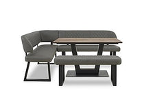 Load image into Gallery viewer, Venus Dining Table, Left Hand Facing Corner Dining Bench and Low Dining Bench