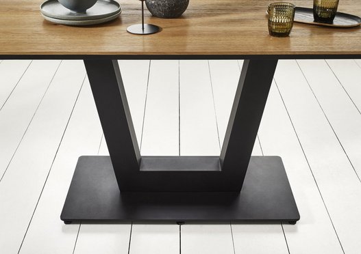 Venus Dining Table, Right Hand Facing Corner Dining Bench and Low Dining Bench