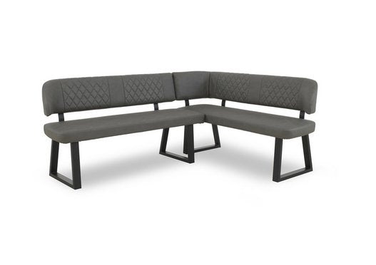 Venus Dining Table, Right Hand Facing Corner Dining Bench and Low Dining Bench
