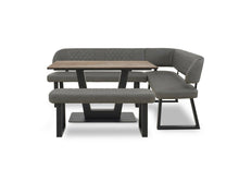 Load image into Gallery viewer, Venus Dining Table, Right Hand Facing Corner Dining Bench and Low Dining Bench