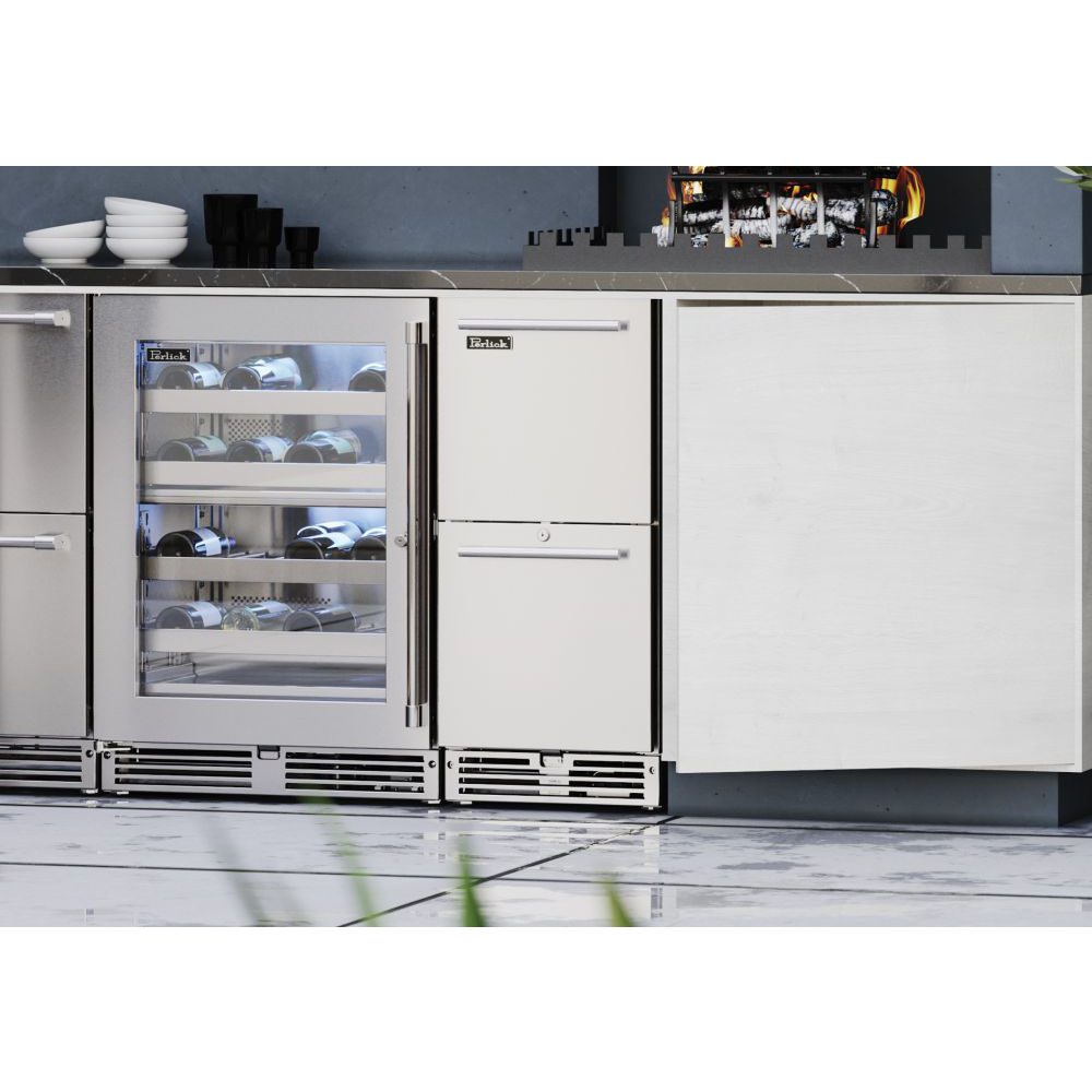 Perlick | 15” Signature Series Drawer Outdoor Refrigerator