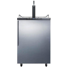 Load image into Gallery viewer, Summit | 24-Inch 5.6 Cu. Ft. Outdoor Single Tap Beer Dispenser &amp; Kegerator