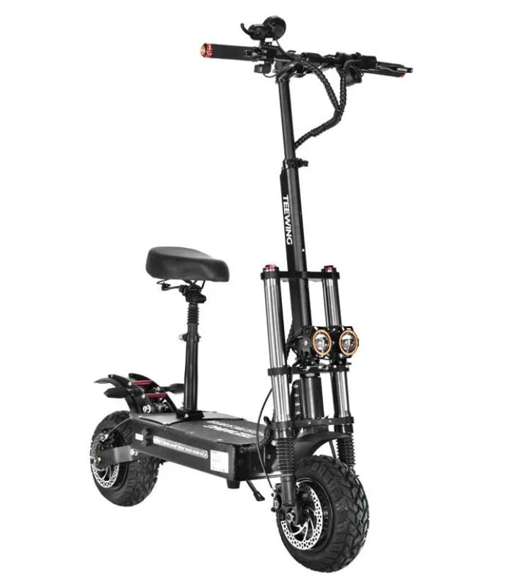 Teewing X5 Electric Scooter 6000w Dual Motor Electric Scooter for Adults Fast 55 mph 75 Miles Long Range