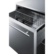 Load image into Gallery viewer, Summit | 24” 3.4 Cu. Ft. Outdoor Rated Refrigerator Drawers