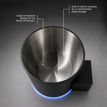 Load image into Gallery viewer, Stealth Luxe Barrel Plunge  + Titan Sauna Bundle (4-5)