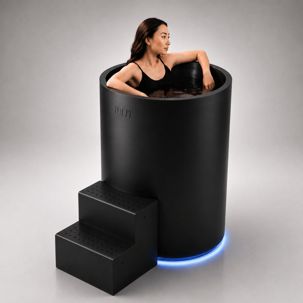Stealth Luxe Barrel Cold Plunge + 1HP Chiller/Heater