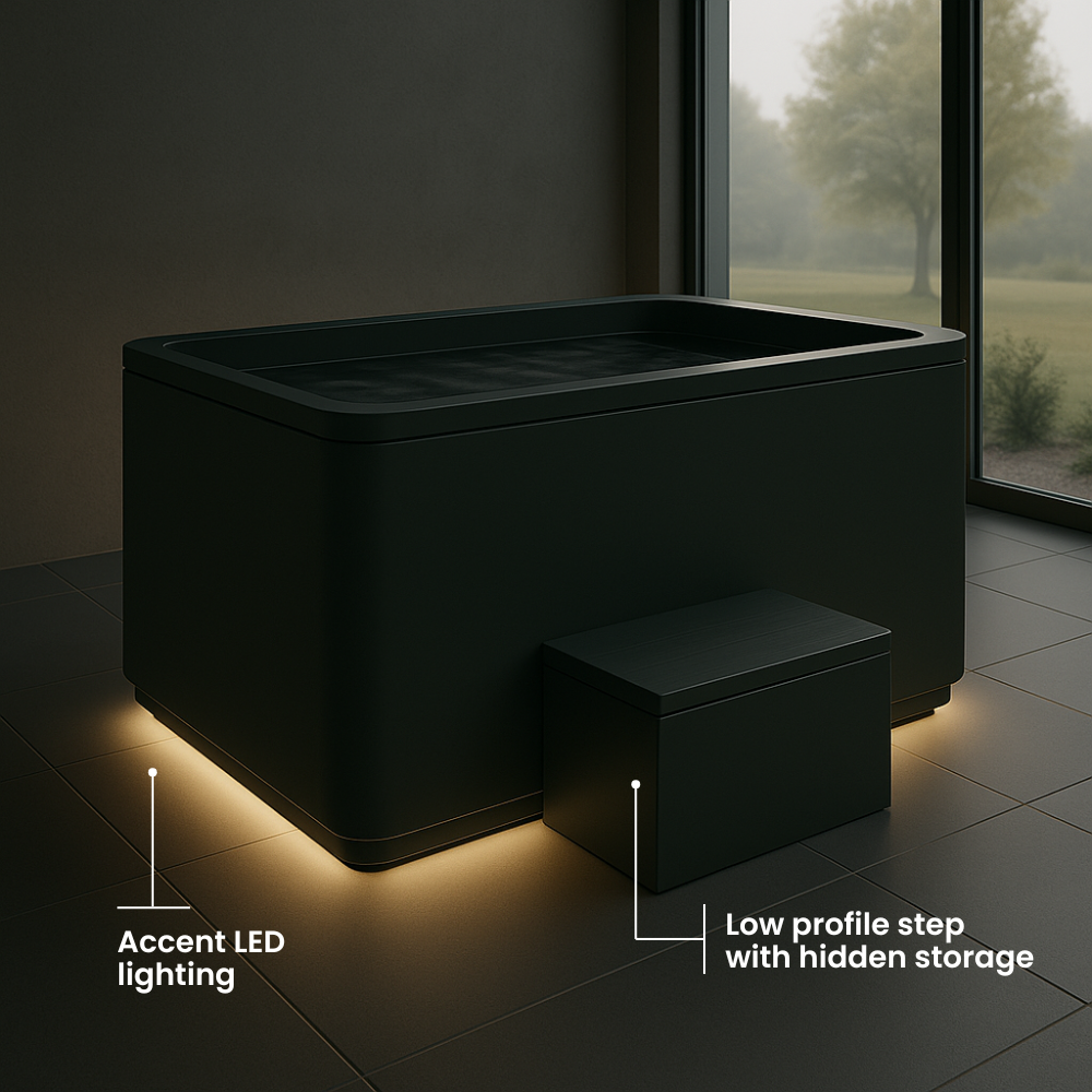 Stealth Black XL Plunge  + Titan Sauna Bundle (4-5)