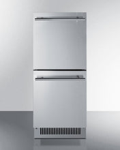 Load image into Gallery viewer, Summit | 15" Wide 2-Drawer Outdoor Refrigerator