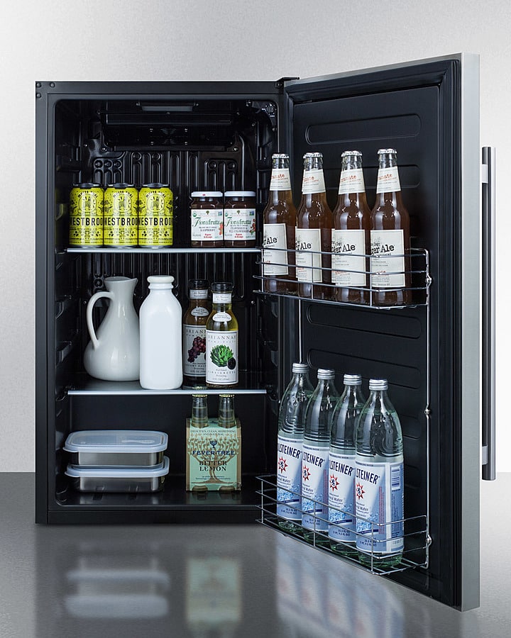 Summit | Shallow Depth Outdoor Built-In Refrigerator
