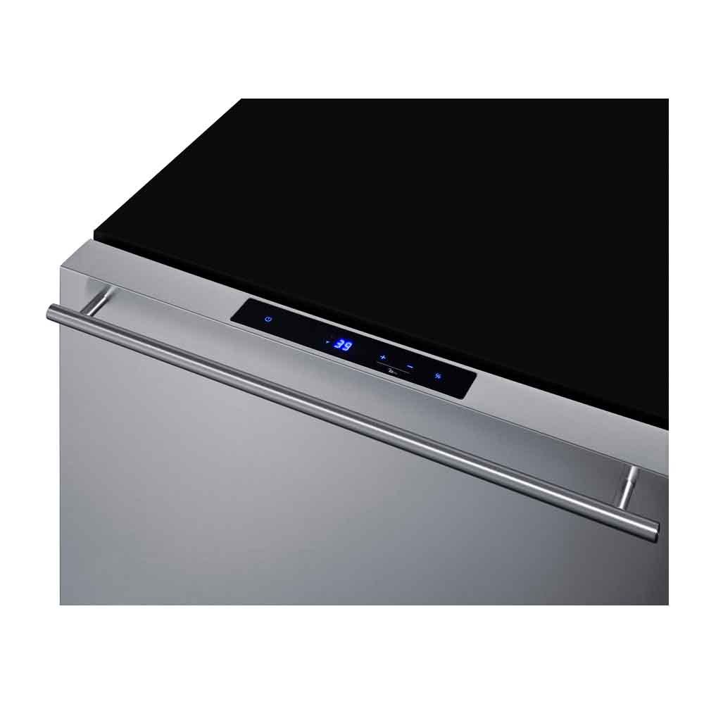 Summit | ASDR2414 24" Wide 2-Drawer All-Refrigerator