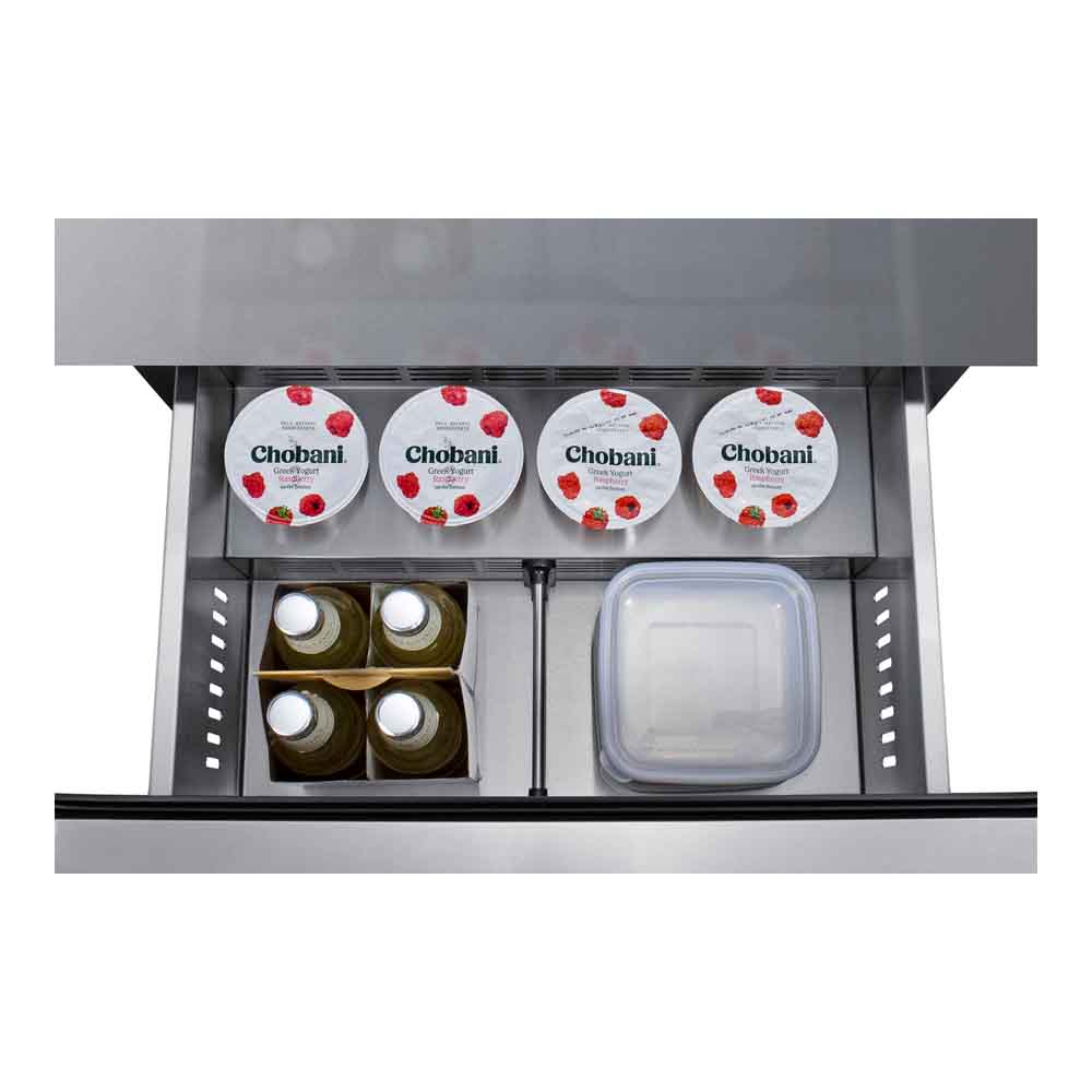 Summit | ASDR2414 24" Wide 2-Drawer All-Refrigerator