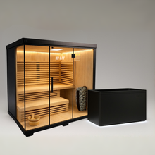 Load image into Gallery viewer, Stealth Black XL Plunge  + Titan Sauna Bundle (4-5)