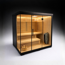 Load image into Gallery viewer, Stealth Cedar XL Plunge + Titan Sauna Bundle (4-5)