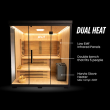 Load image into Gallery viewer, Stealth Luxe Barrel Plunge  + Titan Sauna Bundle (4-5)