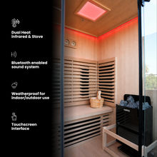 Load image into Gallery viewer, Stealth Black Plunge + Titan Sauna Bundle (2)