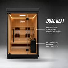 Load image into Gallery viewer, Stealth Cedar Plunge + Titan Sauna Bundle (2)