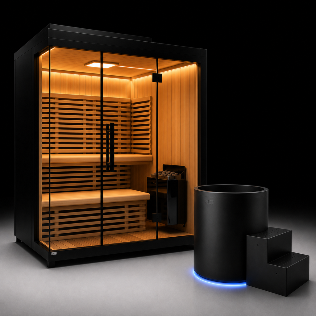 Stealth Luxe Barrel Plunge  + Titan Sauna Bundle (4-5)