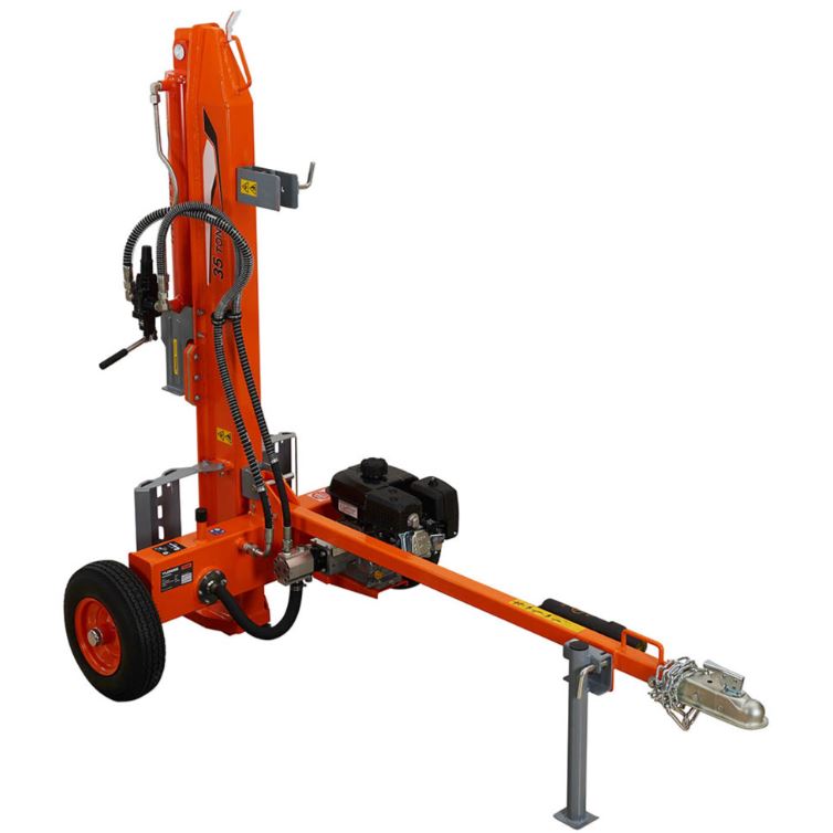 Yardmax 35-Ton Full Beam Heavy-Duty Gas Log Splitter with Kohler Engine