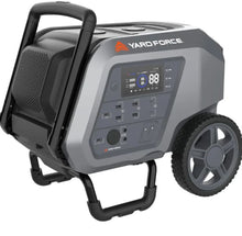 Load image into Gallery viewer, Yard Force Portable Power Station 2400-Watt Continuous 4800-Watt Peak, Bluetooth speaker, WIFI connection, Wireless Charging, RV 30A plug, LED light