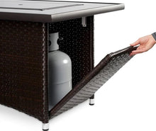 Load image into Gallery viewer, The Outdoor GreatRoom Company Montego 59-Inch Linear Propane Gas Fire Pit Table
