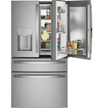 Load image into Gallery viewer, GE Refrigerator 27.9 Smart Fingerprint Resistant French Door