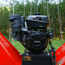 Load image into Gallery viewer, 6 inch KOHLER E-Start 429cc 14HP Gas Powered 4 - Wheel Drum Wood Chipper with Taillight , B150