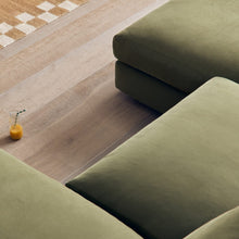 Load image into Gallery viewer, Wodge Chaise Movie Sofa - Cinema - Twill - Whipped Cream - White