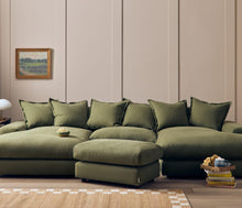 Load image into Gallery viewer, Wodge Chaise Movie Sofa - Cinema - Twill - Whipped Cream - White