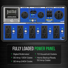 Load image into Gallery viewer, DuroMax XP15000HXT 15,000 Watt Electric Start Tri-Fuel HXT Portable Generator