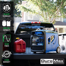 Load image into Gallery viewer, DuroMax XP4500iH 4,500 Watt Dual Fuel Portable iH Inverter Generator w/ CO Alert - PowerGen USA
