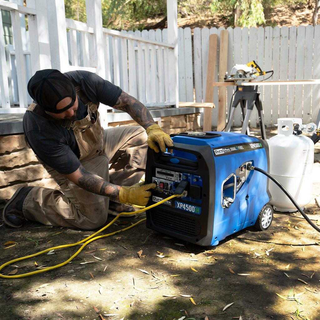 DuroMax XP4500iH 4,500 Watt Dual Fuel Portable iH Inverter Generator w/ CO Alert - PowerGen USA