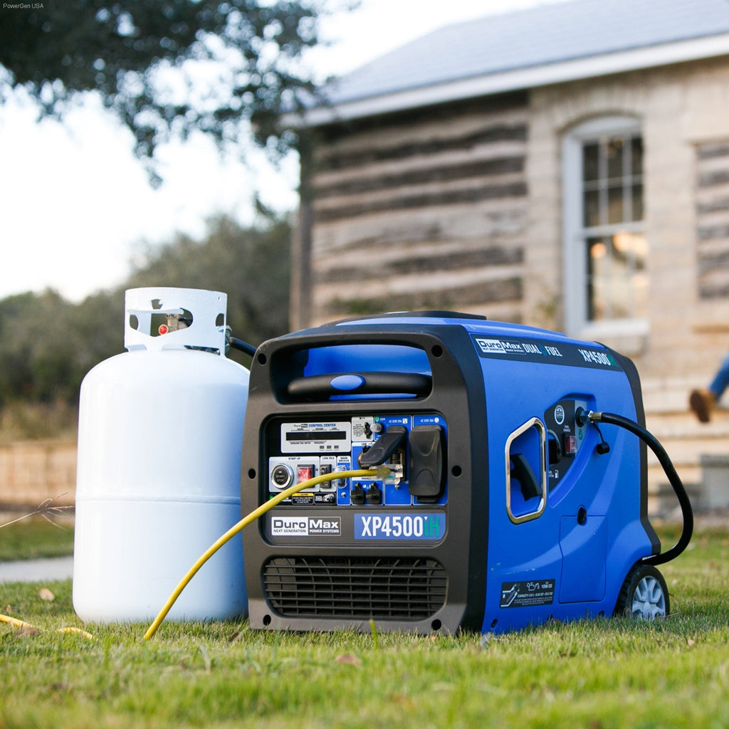 DuroMax XP4500iH 4,500 Watt Dual Fuel Portable iH Inverter Generator w/ CO Alert - PowerGen USA