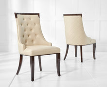 Load image into Gallery viewer, Carvelle 160cm Brown Pedestal Marble Dining Table with Francesca Chairs