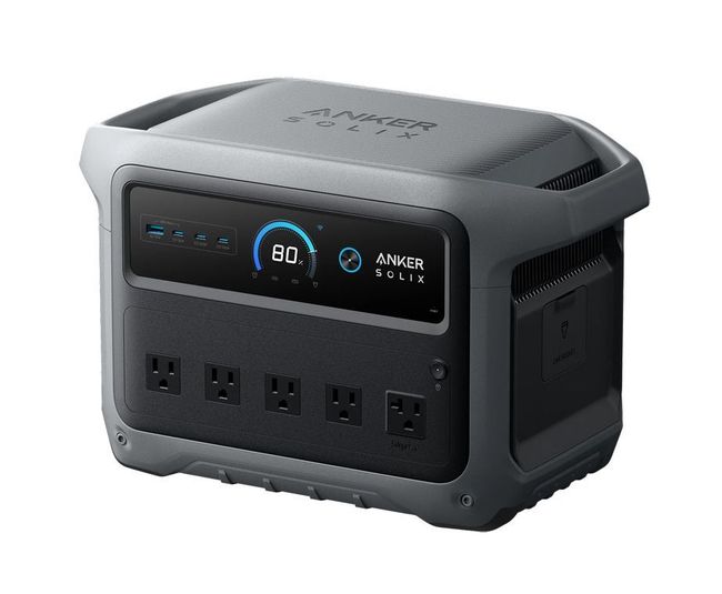 Anker SOLIX C1000 Gen2 Portable Solar Generator with Anker 400W Portable Solar Panel