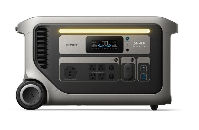 2xAnker SOLIX F3000 Power Station Kit - 6144Wh Total Capacity + Double Voltage Hub - Includes FREE TT-30 Cable