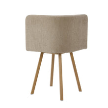 Load image into Gallery viewer, Ava Space Saver 4 Seater Dining Table and Chairs - Mushroom