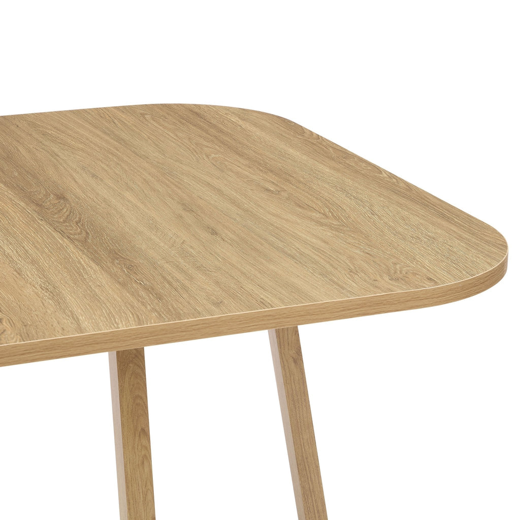 Ava Space Saver 4 Seater Dining Table and Chairs - Mushroom