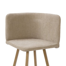 Load image into Gallery viewer, Ava Space Saver 4 Seater Dining Table and Chairs - Mushroom