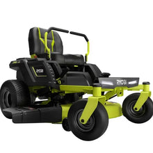 Load image into Gallery viewer, RYOBI 48V 42-inch 75 Ah Battery Electric Riding Zero Turn Mower